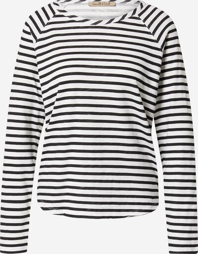 Smith&Soul Sweater majica u crna / bijela, Pregled proizvoda