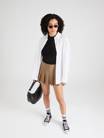 WEEKDAY Top in Zwart