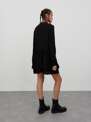 EDITED Shirt Dress 'Bijou' in Black