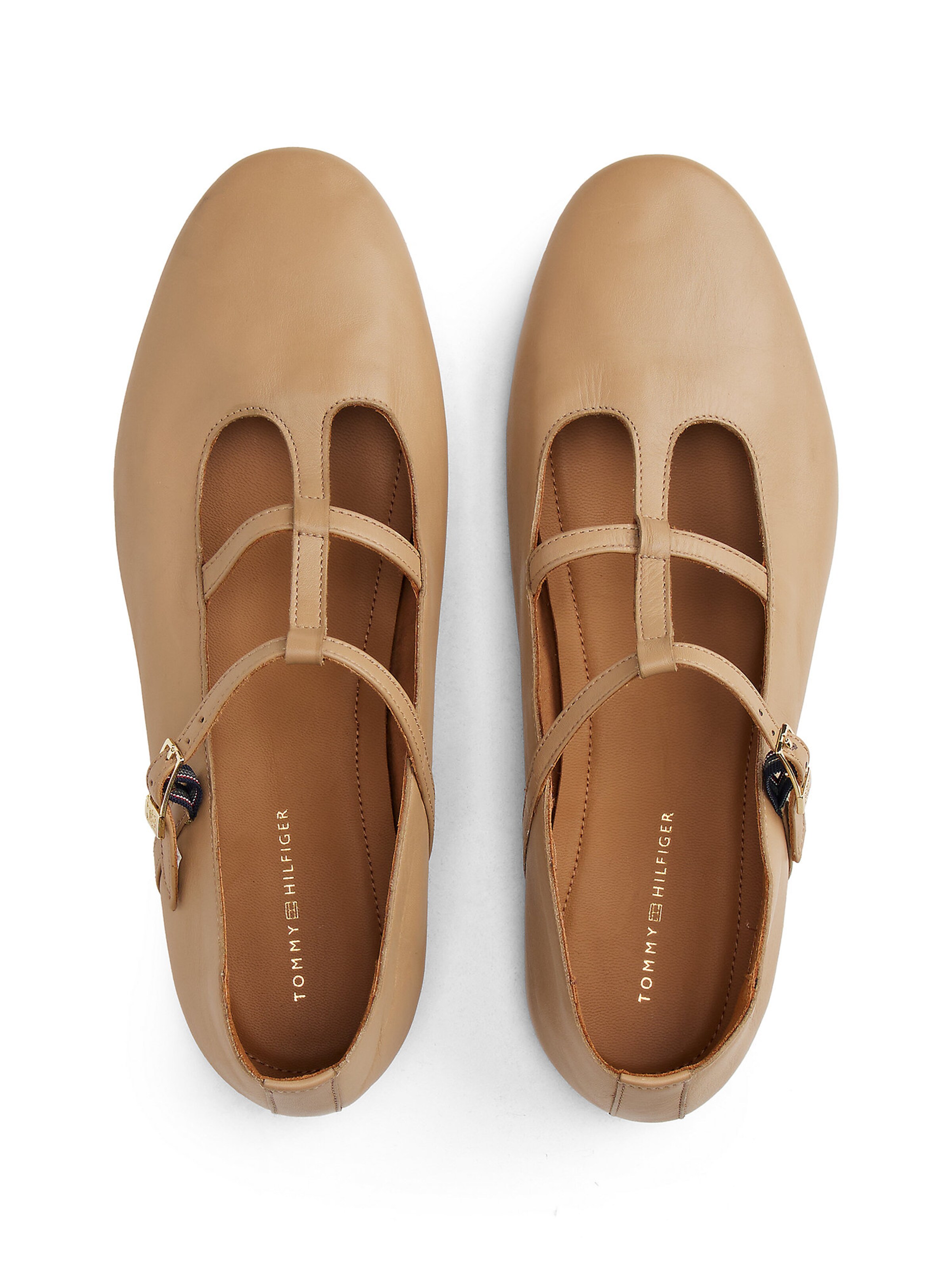 Ballerines à lanières TOMMY HILFIGER en beige