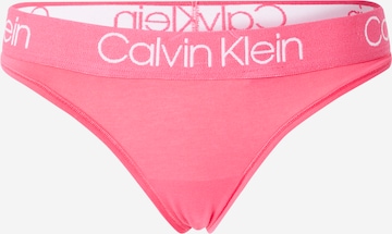 Calvin Klein Underwear Regular String in Roze: voorkant