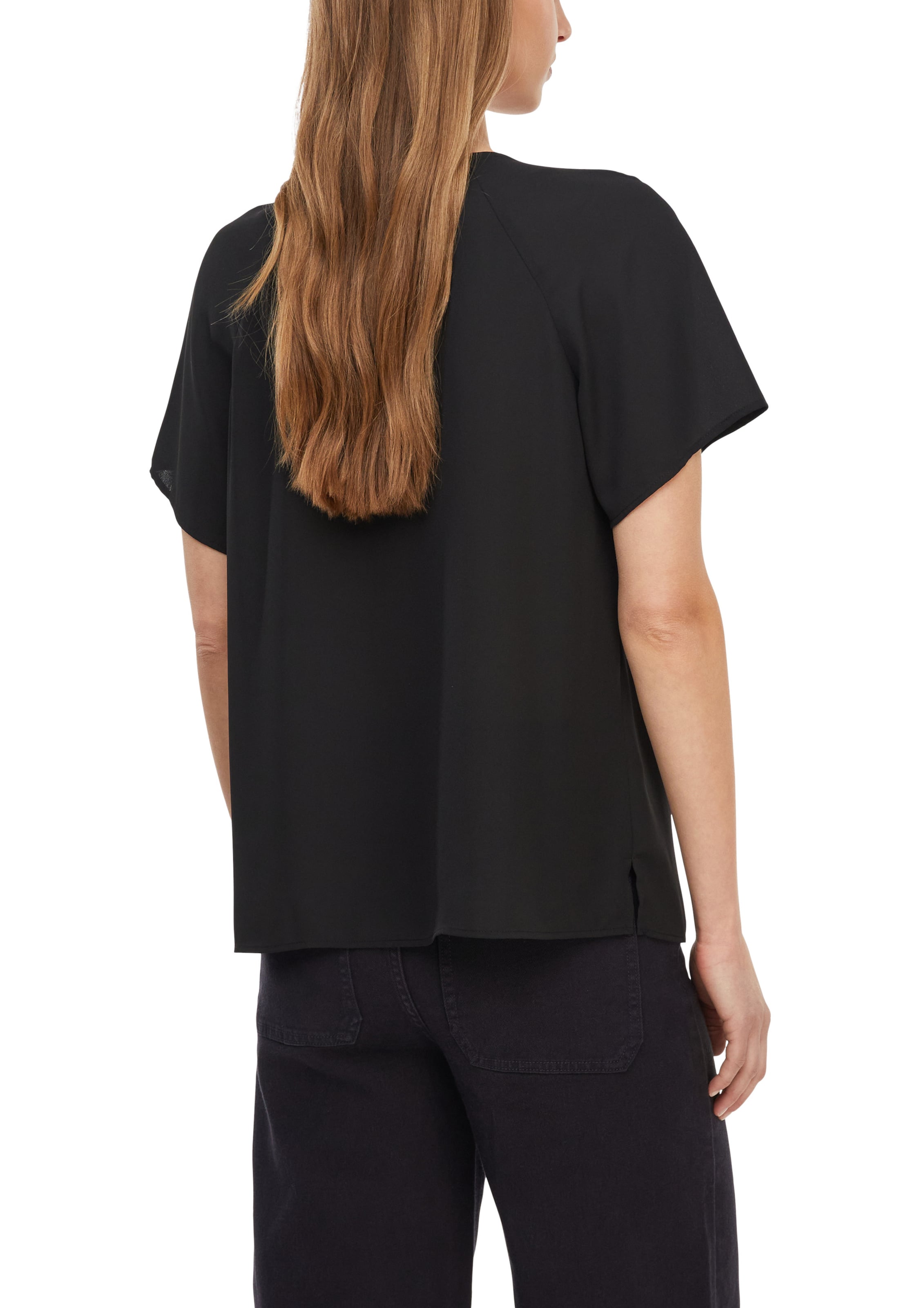 COMMA Bluse in Schwarz