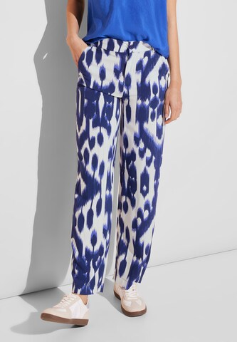 STREET ONE Wide leg Pants in Blue