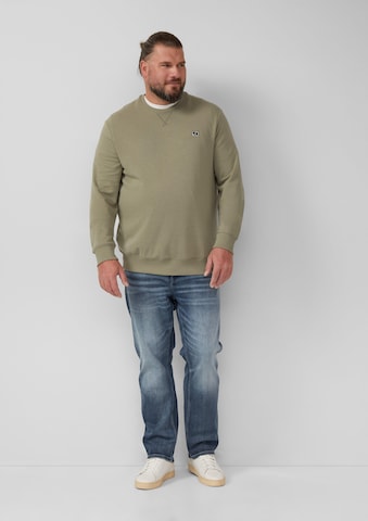 s.Oliver Sweatshirt in Grün