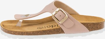 Palado T-Bar Sandals 'Kos' in Pink