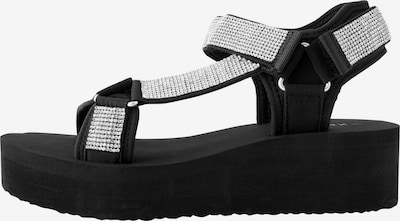 Next Sandales, krāsa - pelēks / melns, Preces skats