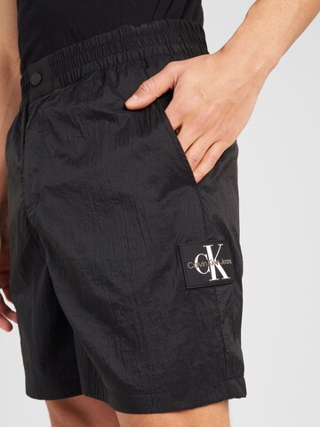 Calvin Klein Jeans Loose fit Trousers in Black