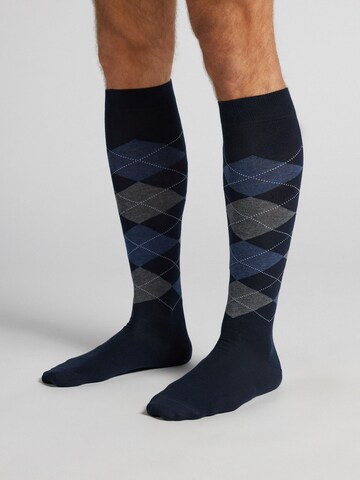 IUMAN Intimissimi Uomo Socks in Black: front