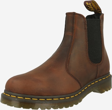 Boots chelsea di Dr. Martens in marrone: frontale