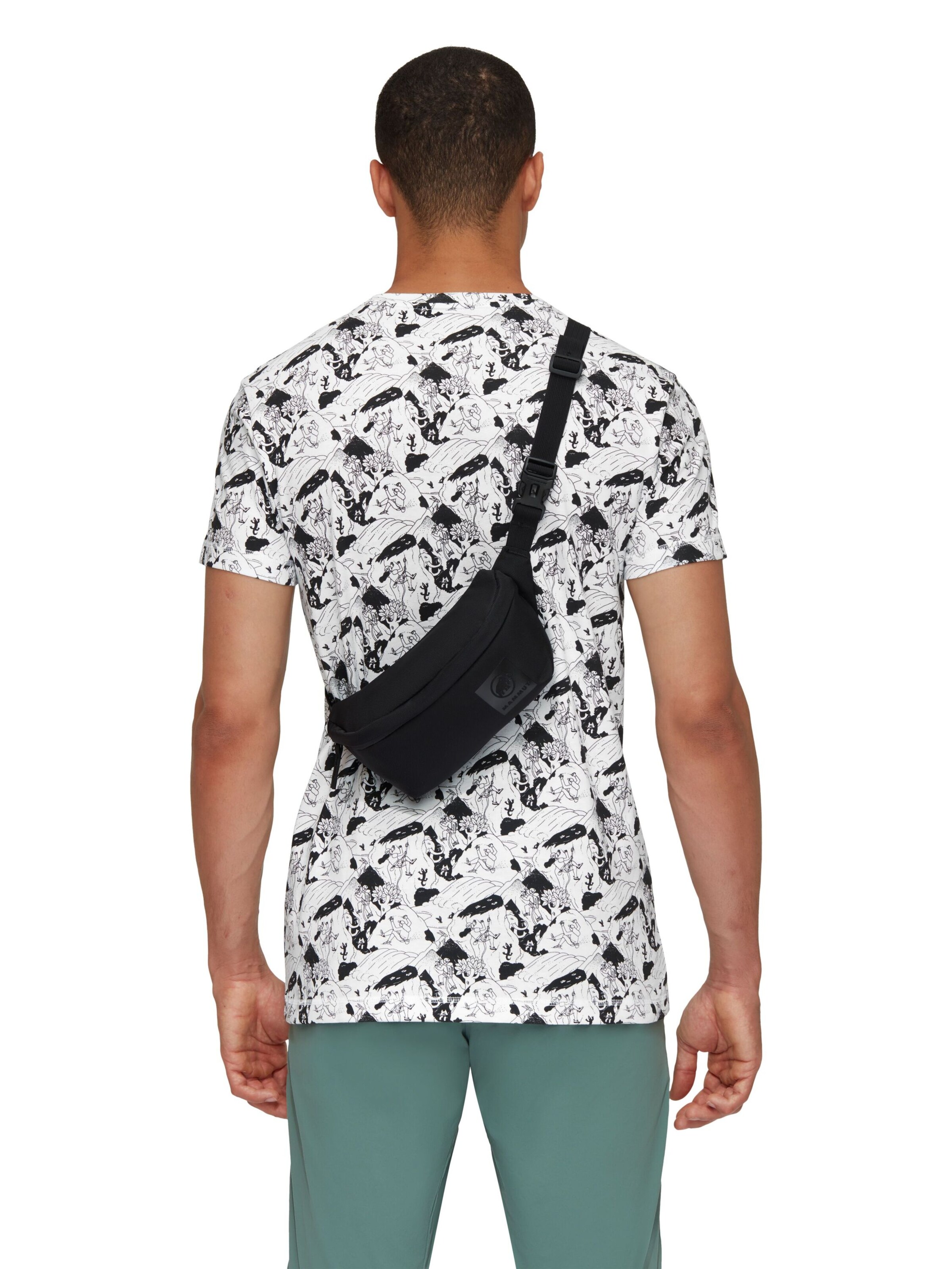 MAMMUT Athletic Fanny Pack in Black