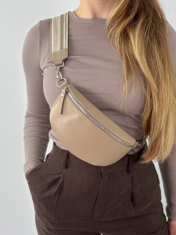lePelou Fanny Pack 'FIONA small' in Beige