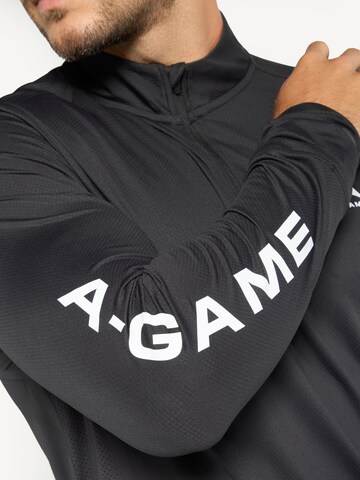 Maglia funzionale di A-Game in nero