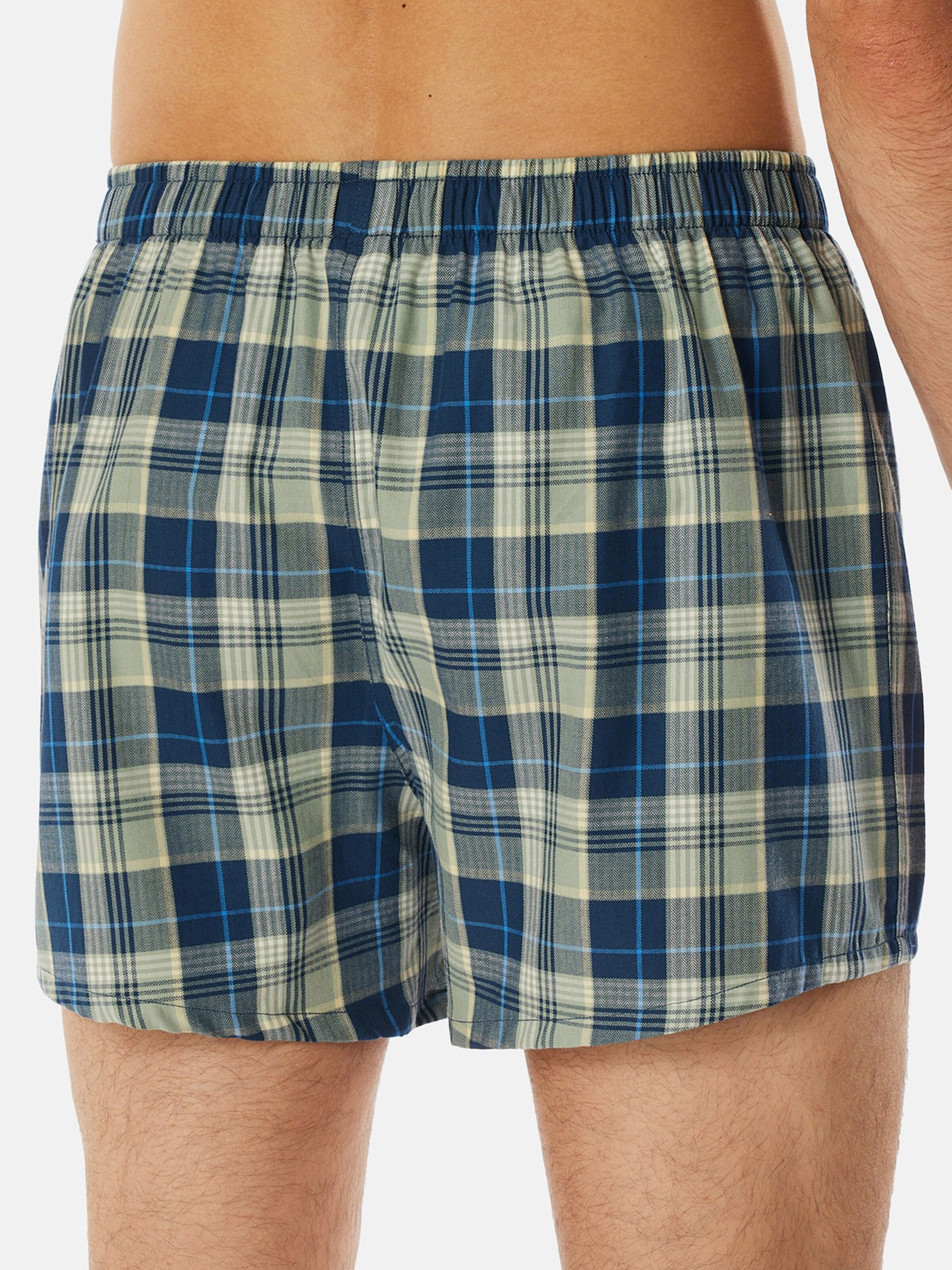 SCHIESSER Webboxer 'Multipack' in Blau