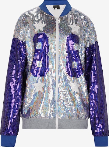Veste mi-saison NAEMI en argent : devant