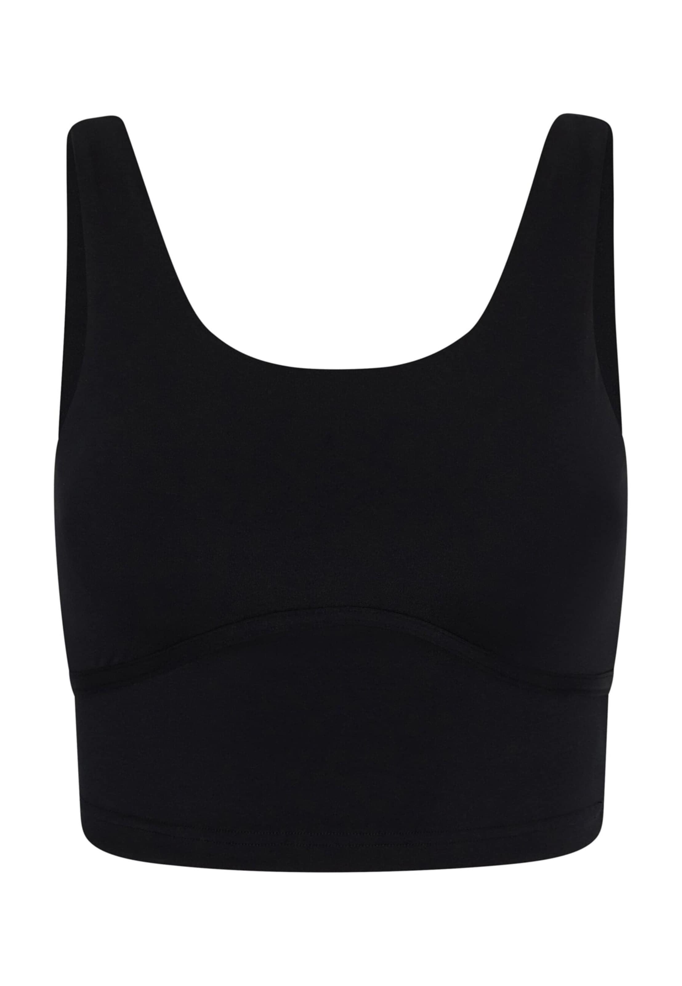 Born Living Yoga Sports top 'Sayani' in Black: front