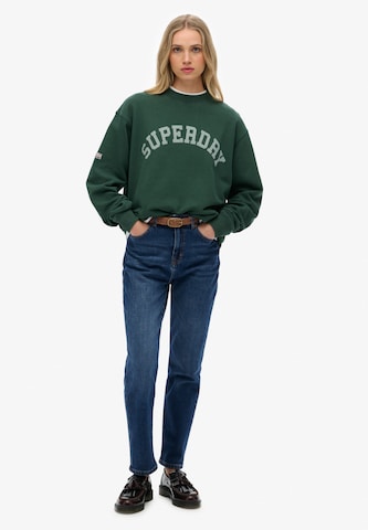 Sweat-shirt Superdry en vert