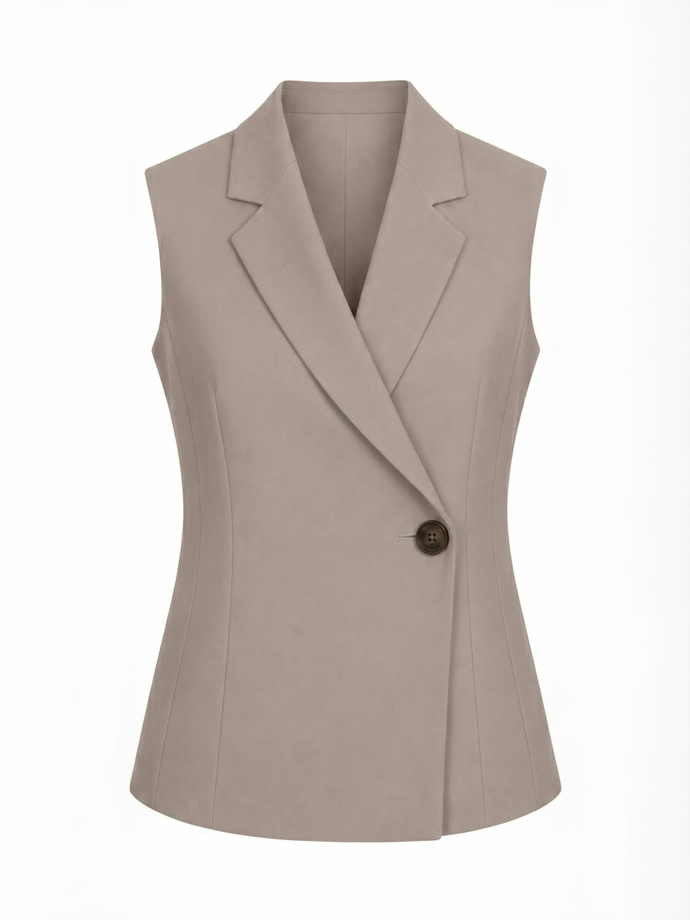 Opal Studio Vest ' Sassi ' in Braun: Vorderseite