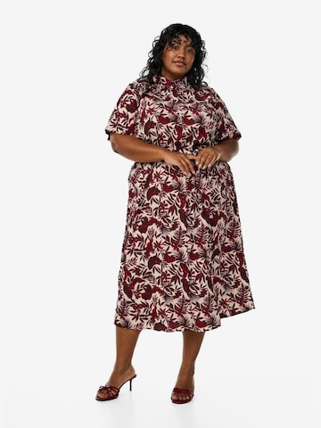 raudona Zizzi Palaidinės tipo suknelė 'EHANNAH': priekis