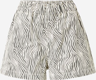 LEVI'S Shorts in black denim / weiß, Produktansicht