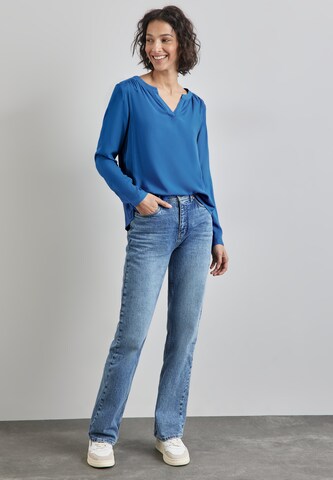 STREET ONE Bluse in Blau