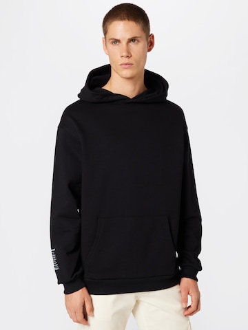 ABOUT YOU Limited Hoodie 'Otto' in Schwarz: predná strana