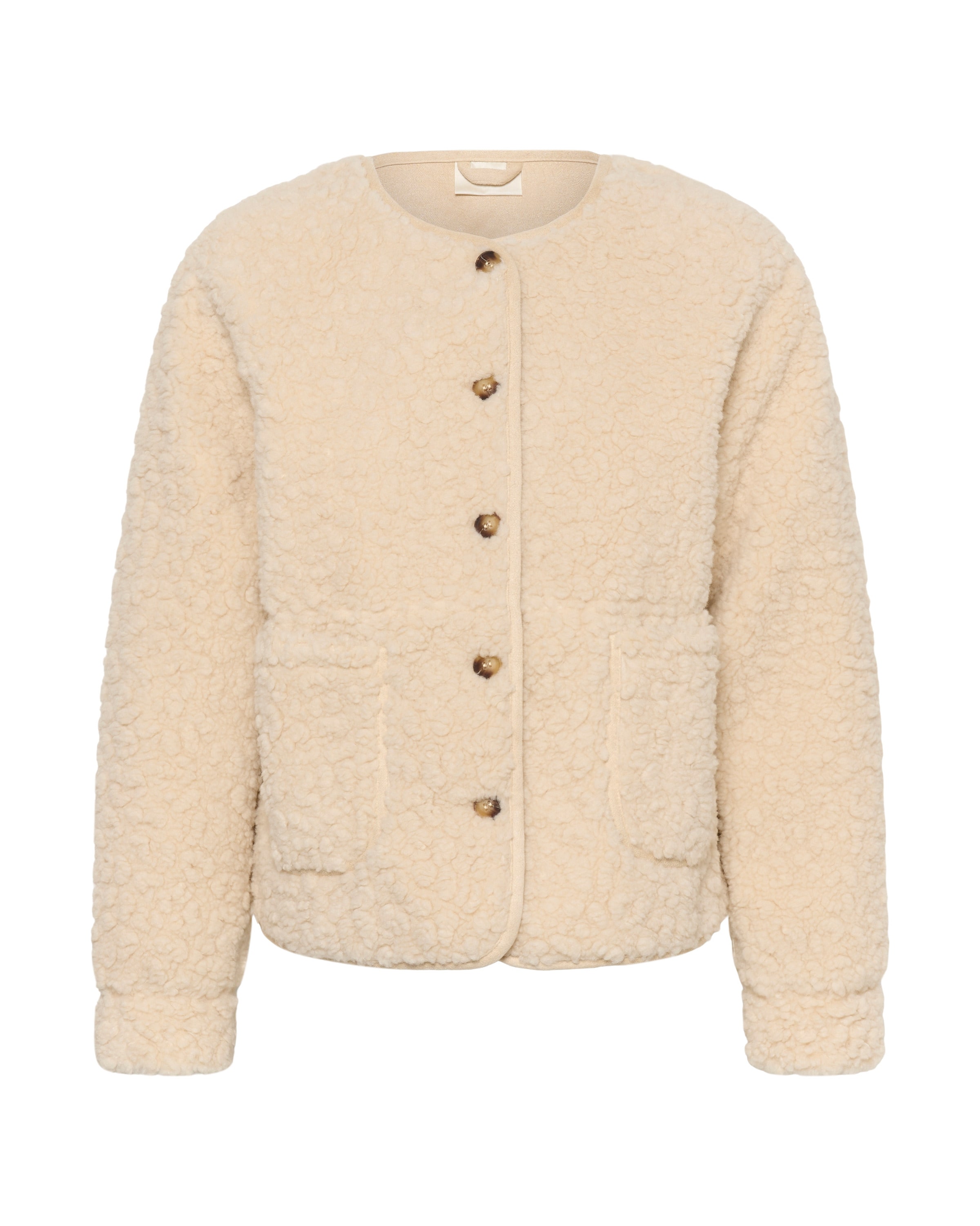 Cream Overgangsjakke i L i offwhite, Produktvisning