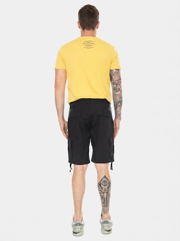 Baggy Pantaloni 'Onsray Life 0020 Ribstop Cargo Shorts CS Black' di Only & Sons in nero