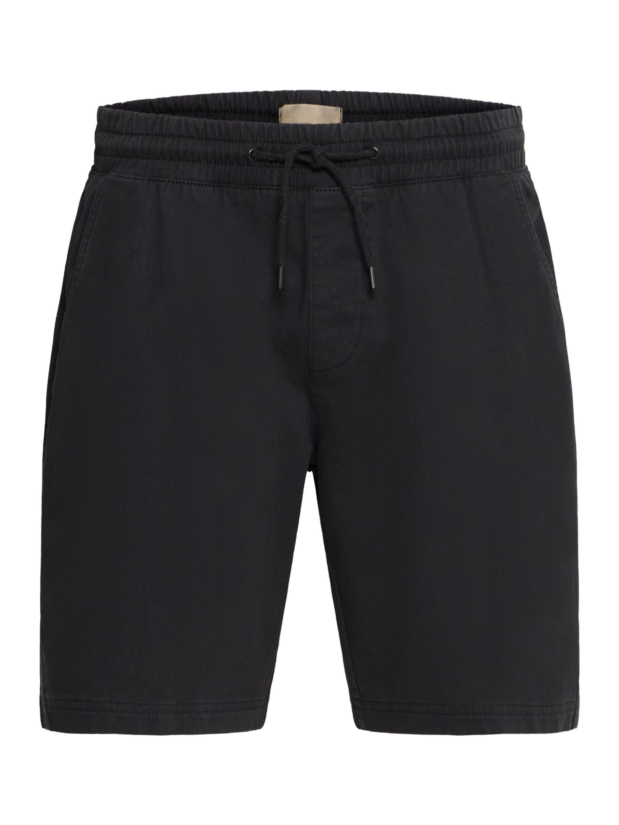 Pantalon chino 'BHEdnan' BLEND en noir : devant