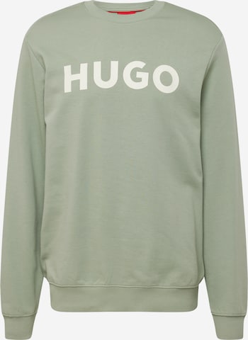Felpa 'Dem' di HUGO in verde: frontale