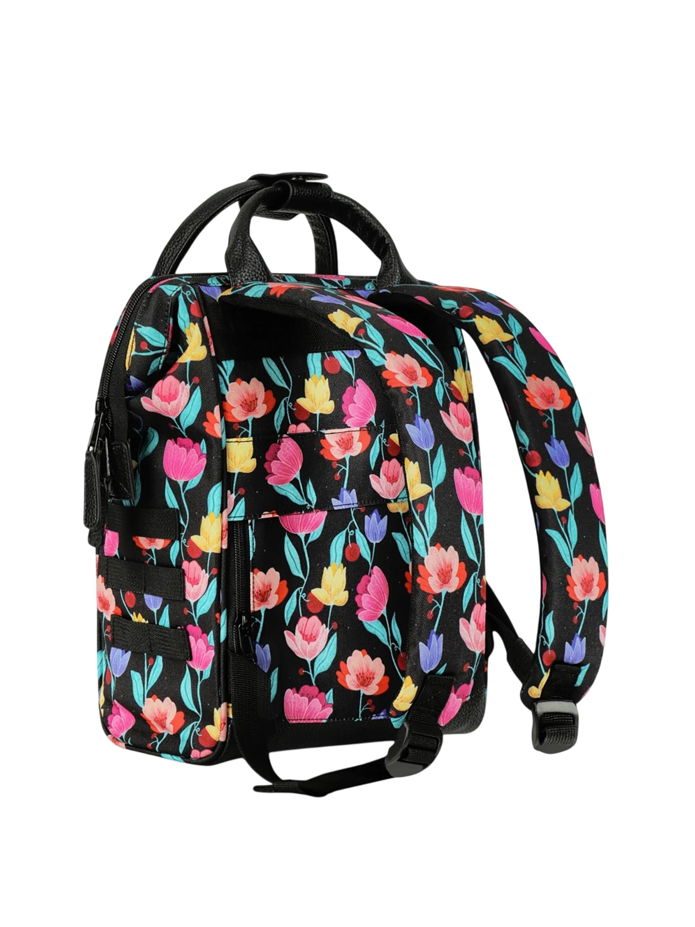 Cabaia Rucksack 'Adventurer Small Genoa'‌‌‌‌ in Schwarz