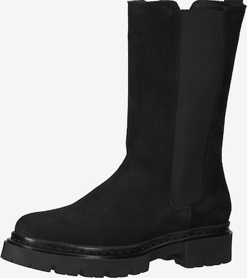 BULLBOXER Lace-Up Boots in Black: front