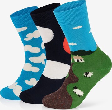 Chaussettes Happy Socks en mélange de couleurs : devant