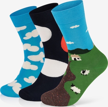 Happy Socks Sokken in Gemengde kleuren: voorkant