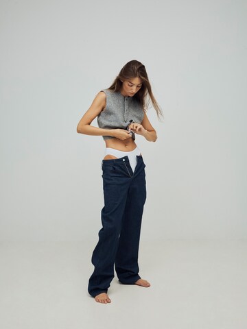 Wide Leg Jean RÆRE by Lorena Rae en bleu