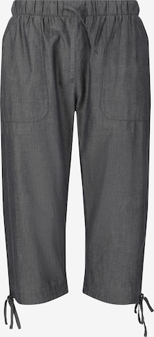 Cruz Regular Caprihose 'Emmy' in Blau: Vorderseite