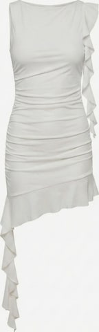 Rochie 'Valentina' de la It's May pe alb: față
