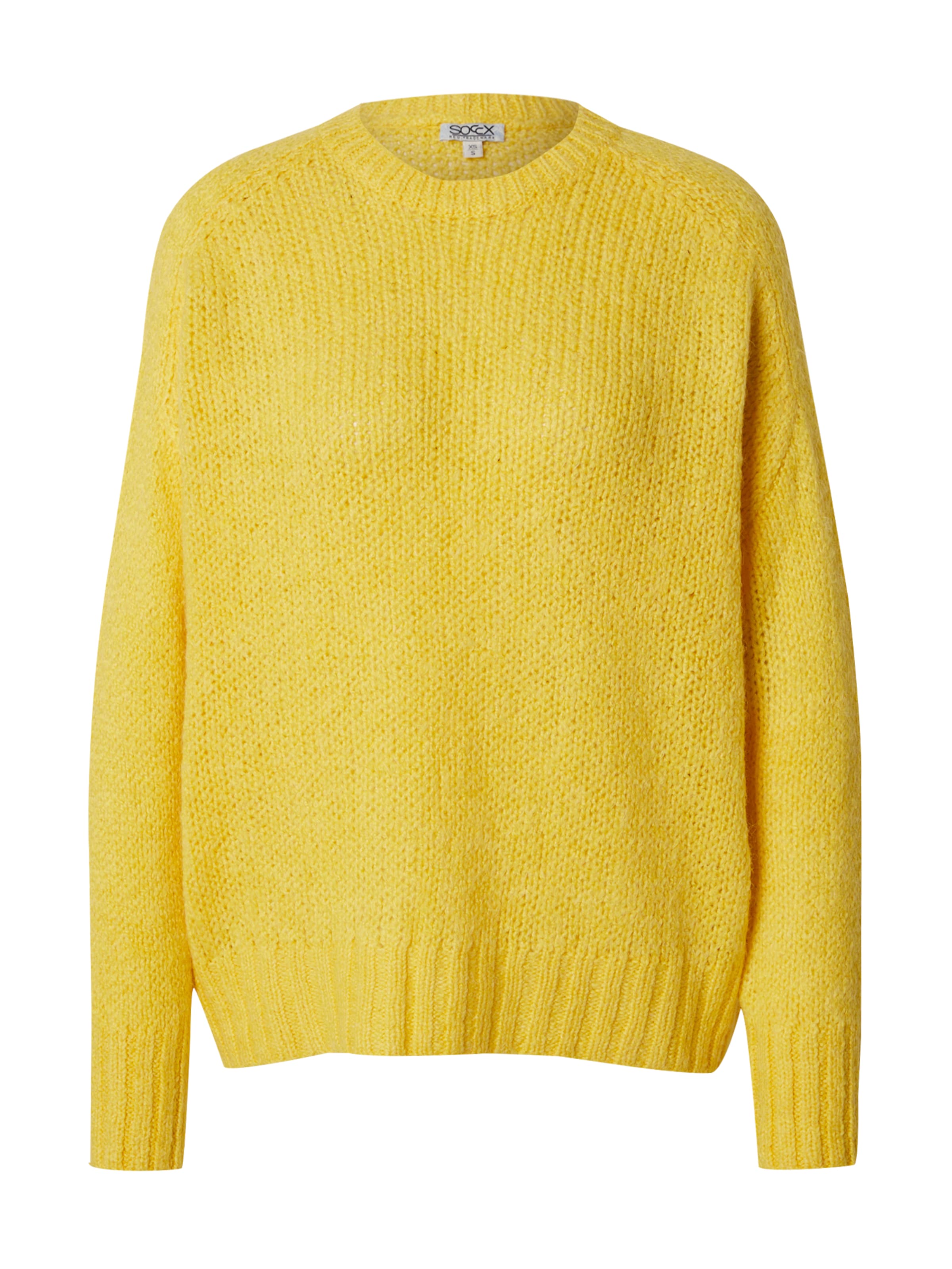 Soccx Sveter - Žltá: predná strana