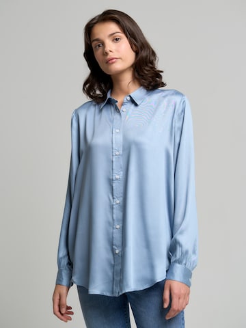 BIG STAR Blouse 'Selma' in Blauw: voorkant