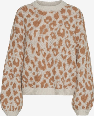 VERO MODA Pullover 'ZELMA' in Beige: predná strana