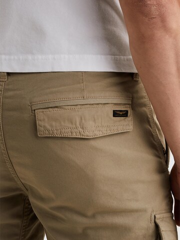 PME Legend Regular Byxa 'Rotor regular fit cargo shorts' i beige