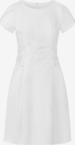 Robe de cocktail Kraimod en blanc : devant