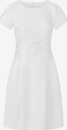 Kraimod Robe de cocktail en blanc, Vue avec produit