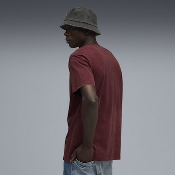 T-Shirt 'Essentials' PUMA en rouge