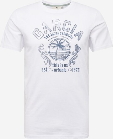T-Shirt GARCIA en blanc : devant