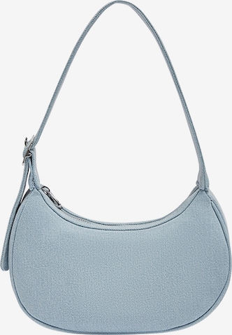 Pull&Bear Shoulder bag in Blue: front