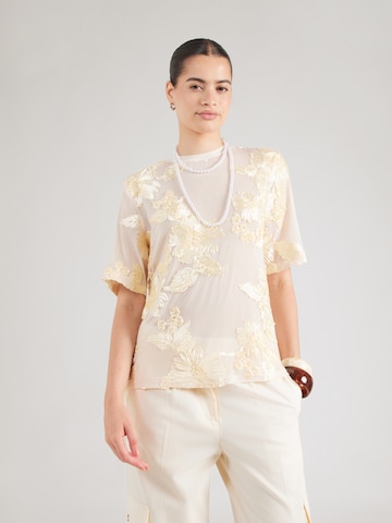 SISTERS POINT Shirt in Yellow: front