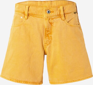 G-Star RAW Regular Trousers 'Judee' in Yellow: front