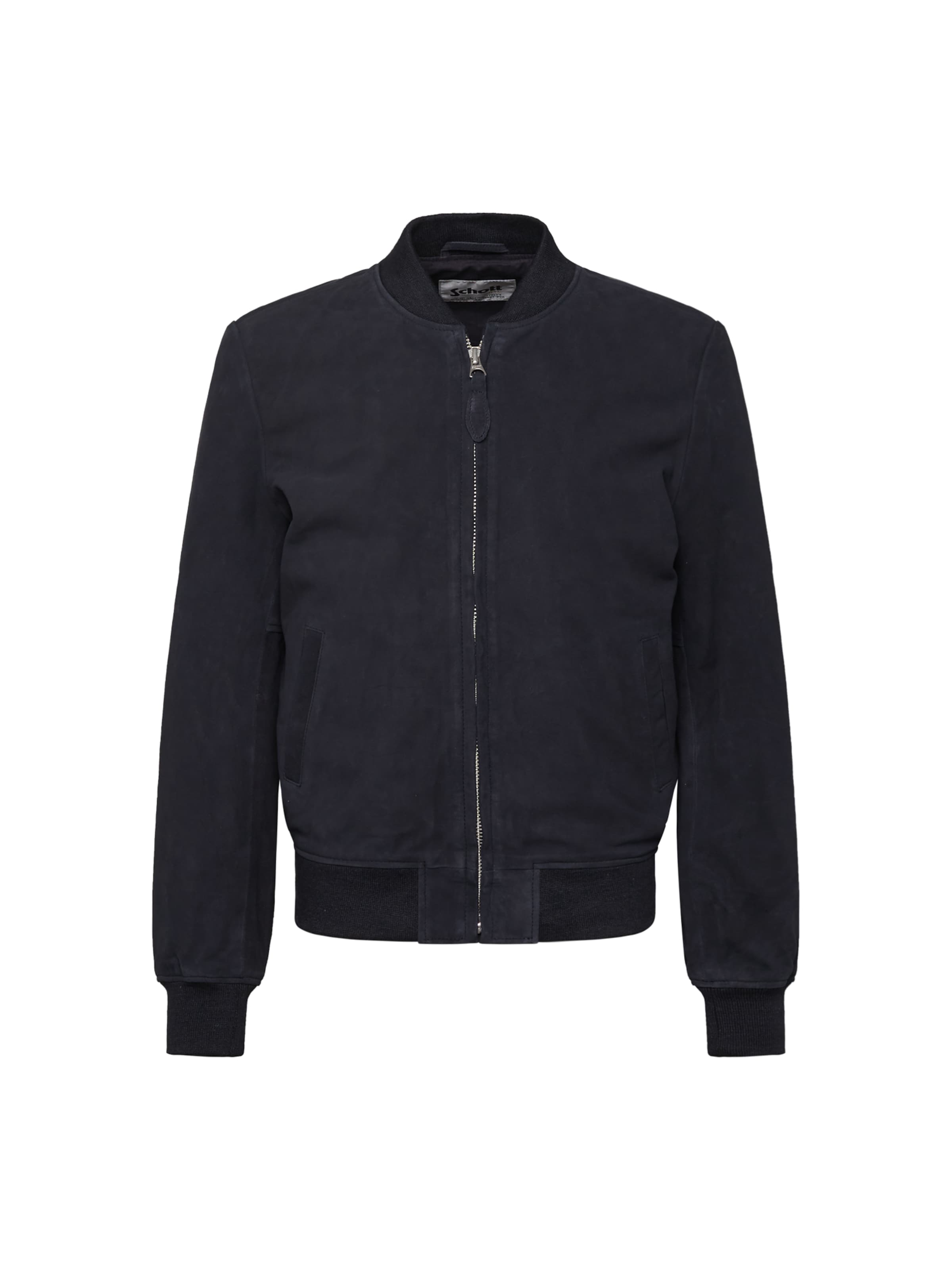 Giacca di mezza stagione di Schott NYC in blu: frontale