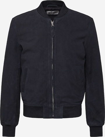 Schott NYC Between-Season Jacket in Blue: front