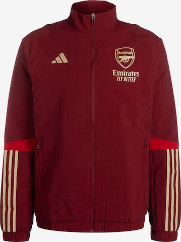 ADIDAS PERFORMANCE Sportjas 'FC Arsenal' in Rood: voorkant